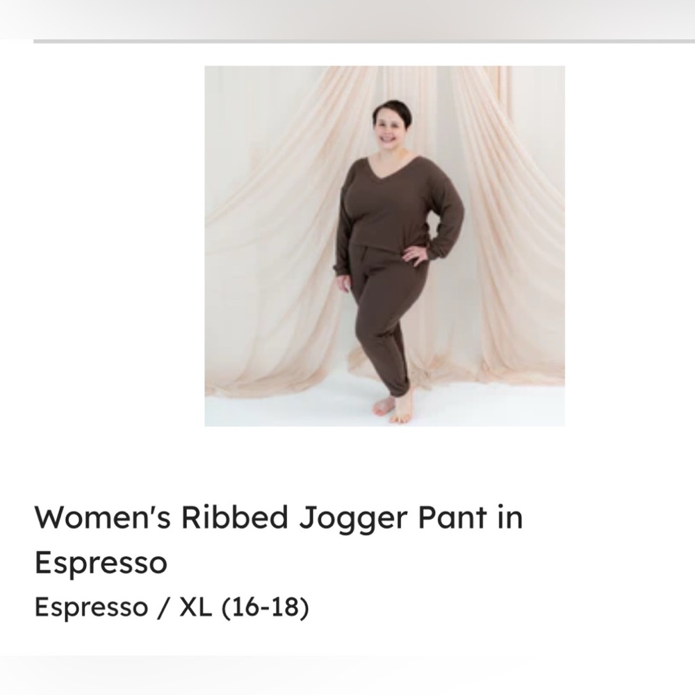Women’s Ribbed Jogger pant